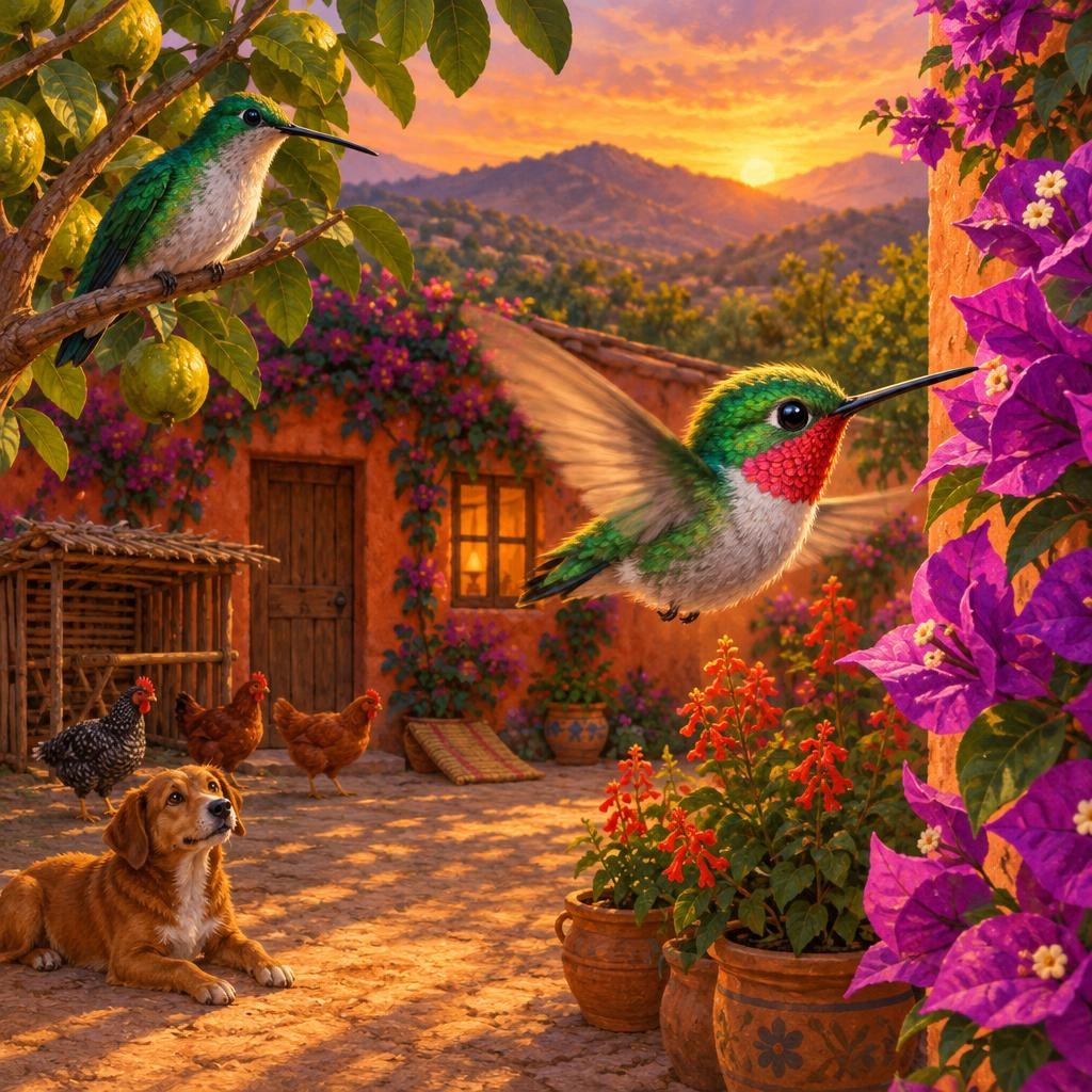 Storybook cover for El colibrí que no quería dormir