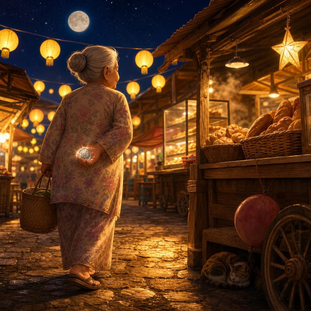 Storybook cover for Duit Syiling Perak yang Berjalan Jauh