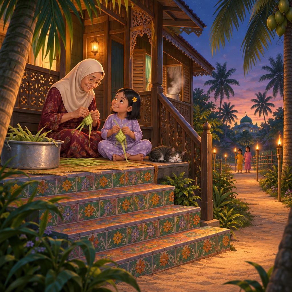 Storybook cover for Ketupat Senget Hana