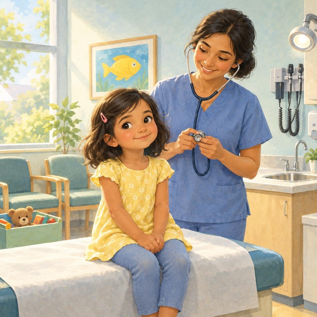 Storybook cover for The Doctor Visit
