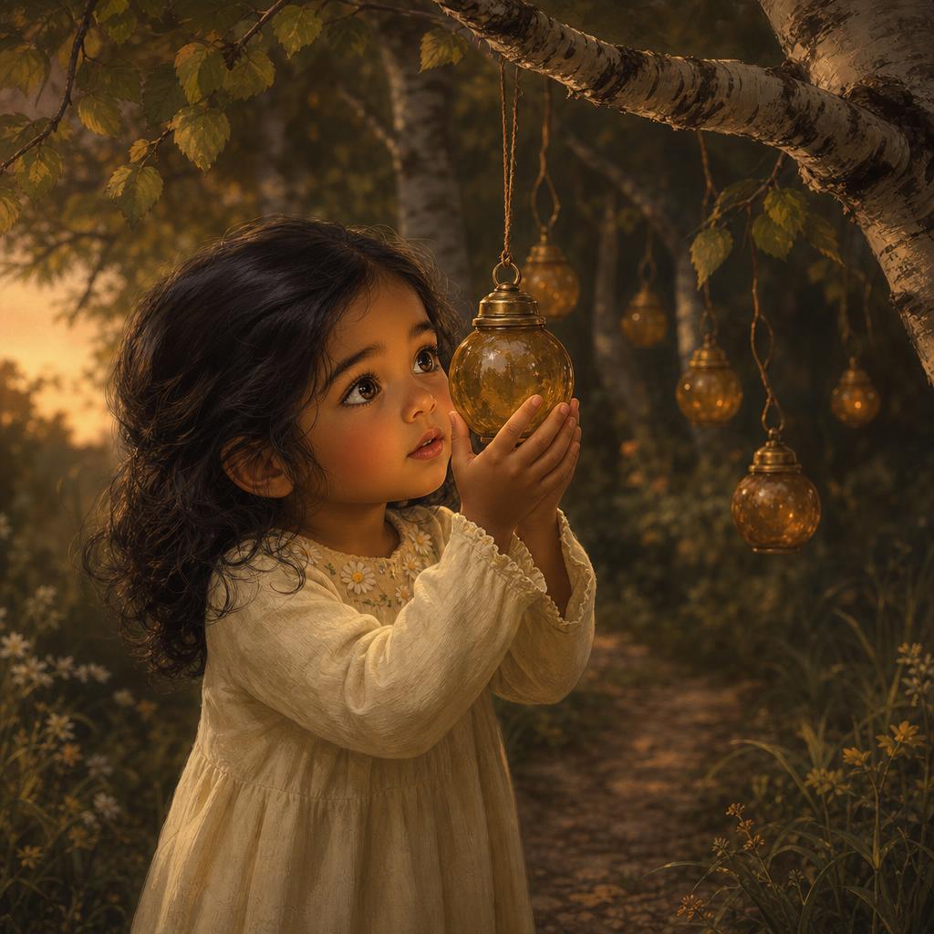 Smooth and Warm illustration for The Forest of Lantern Trees