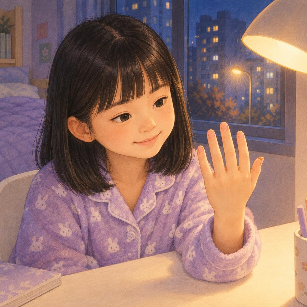 Storybook cover for 봉숭아 손톱과 첫눈