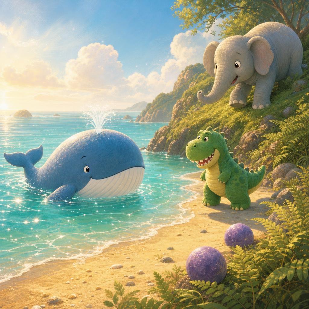 Storybook cover for The Day the Sea Sang a Wobbly Song