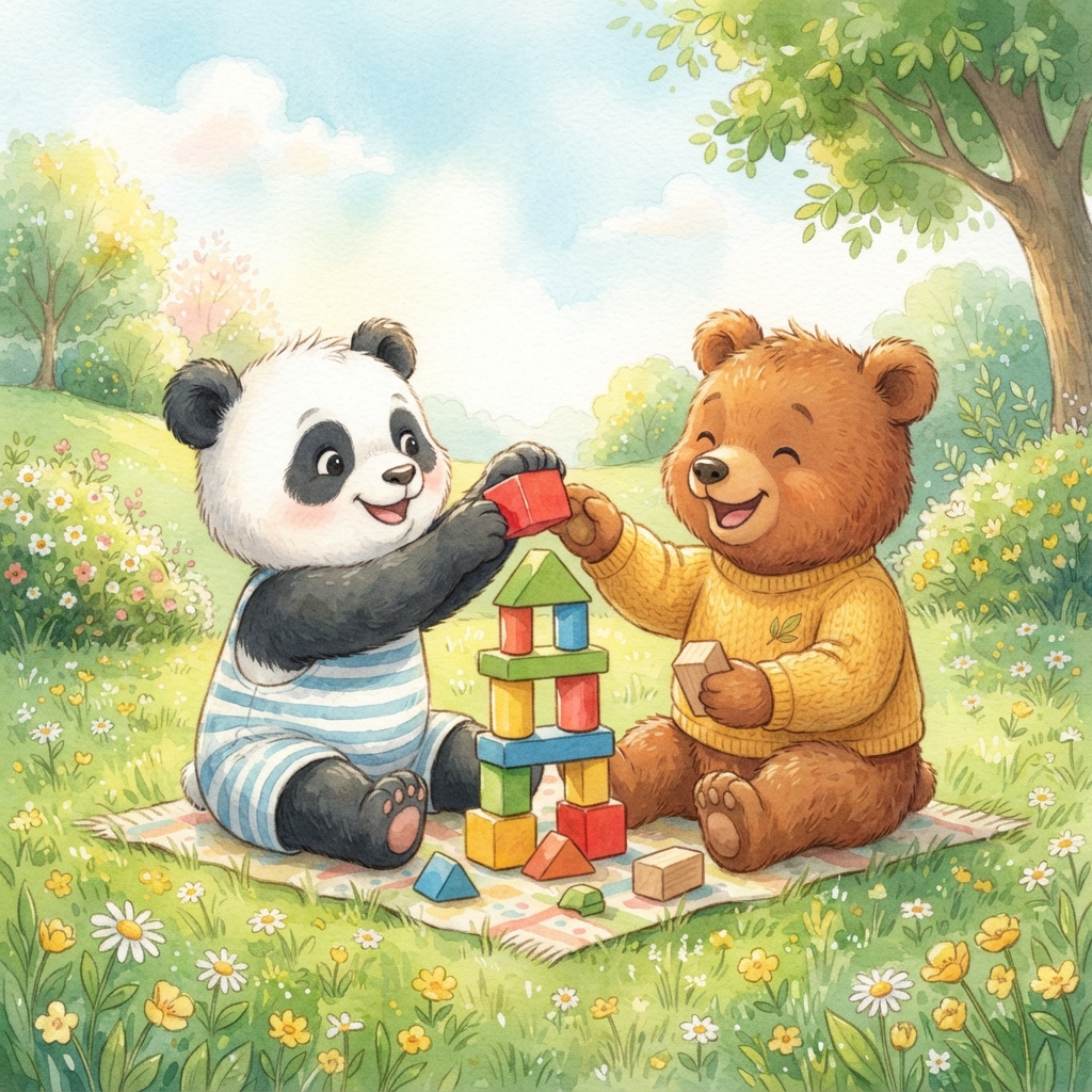 Storybook cover for Together, Then Home
