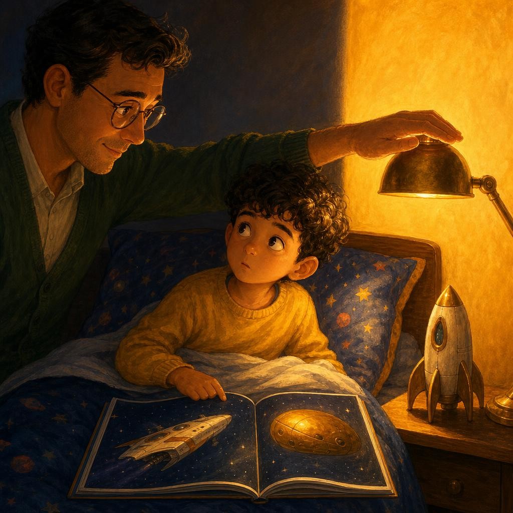 Lesson cover for Sam and the Sun-Saving Story