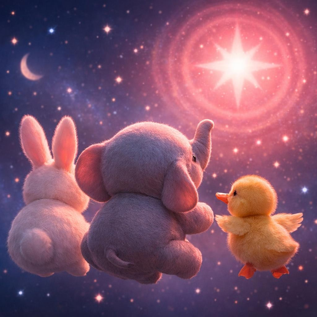 Pink Star கண் அடிக்குது! illustration for பஞ்சு நட்சத்திரம்