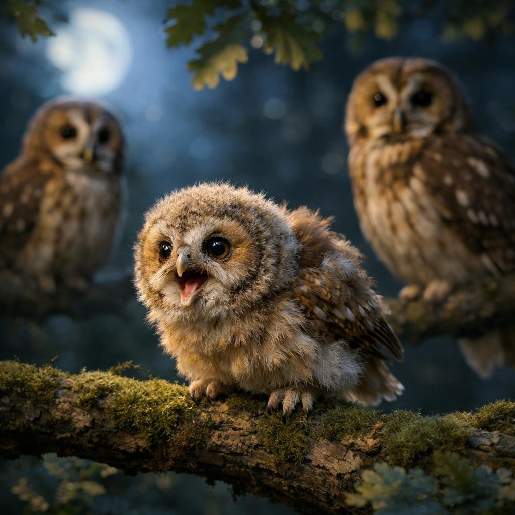 Not Quite Right illustration for Baby Owl's First Hoot