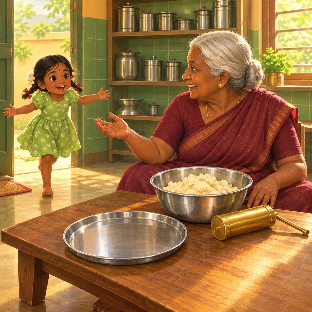 Storybook cover for நிலாவின் Deepavali Murukku
