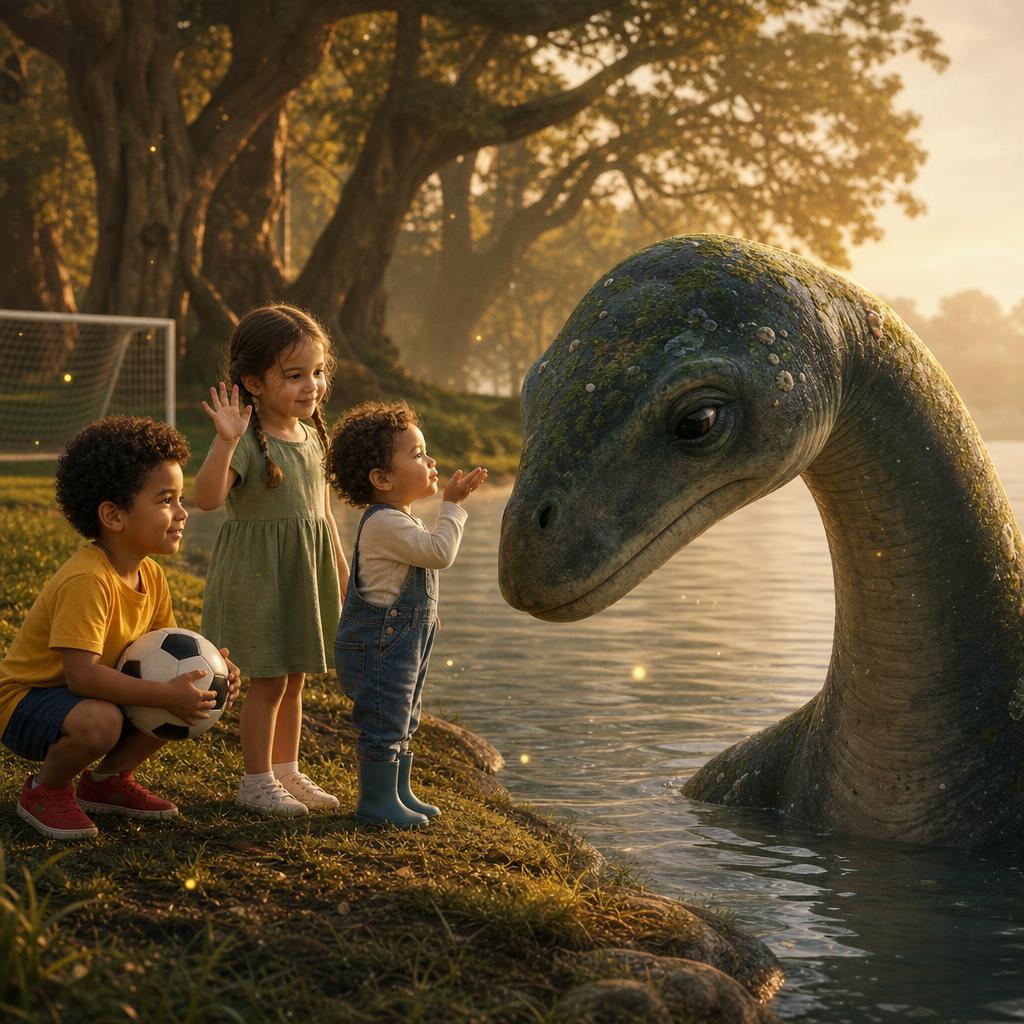 Esok Lagi? illustration for Leo dan Ikan Paus Dinosaur Biru Besar
