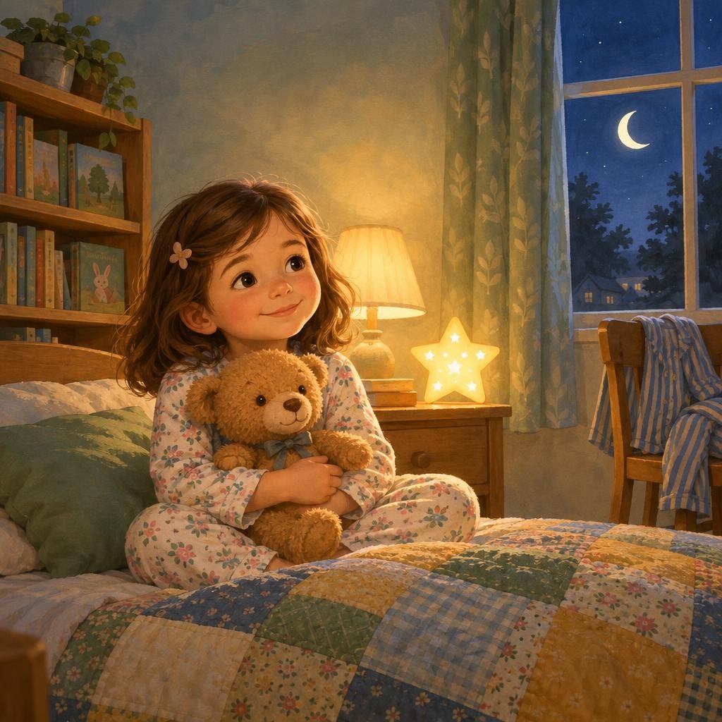 Storybook cover for Bedtime and the Dark