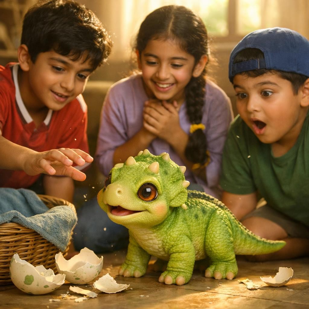 Baby Dino வந்துடுச்சு! illustration for டினோ வந்தாச்சு!