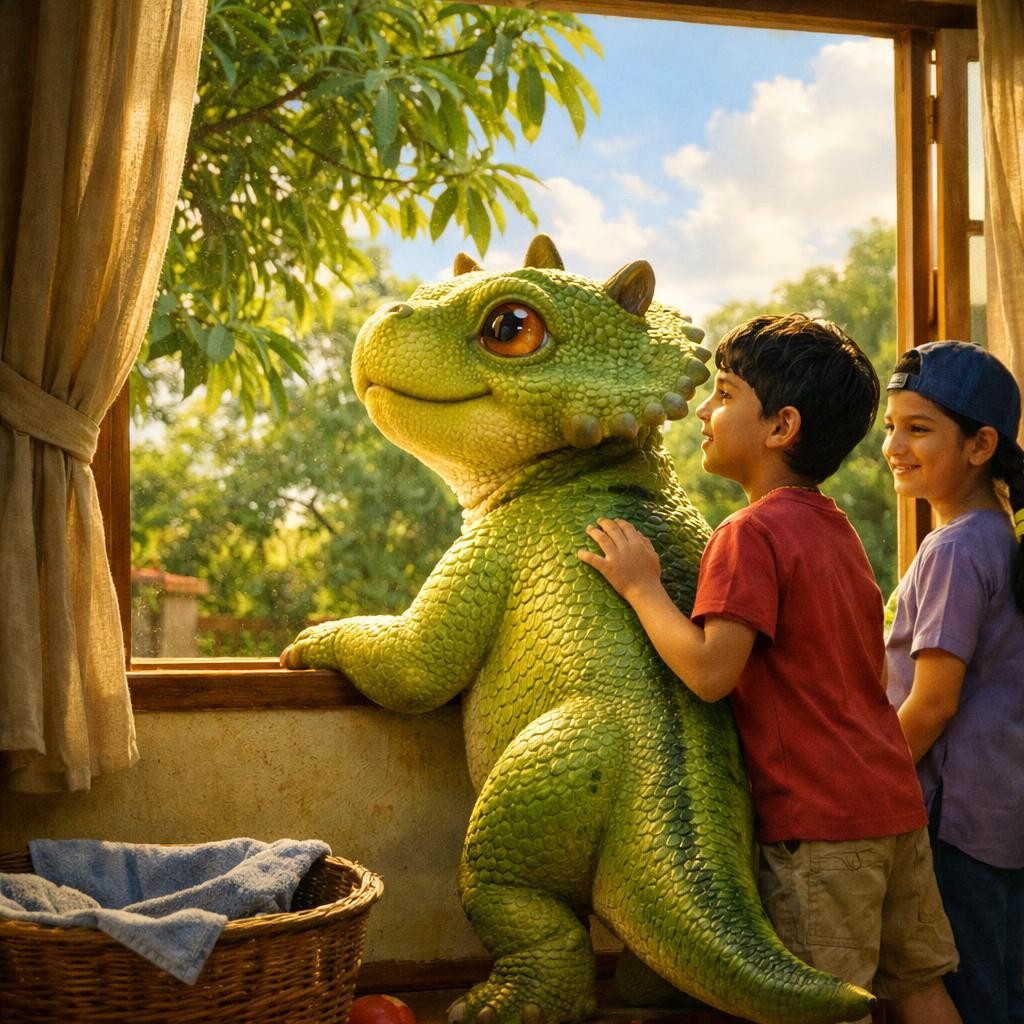 Dino-க்கு என்ன வேணும்? illustration for டினோ வந்தாச்சு!