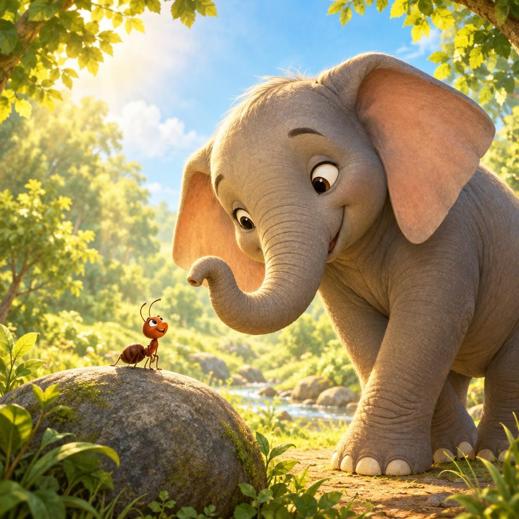 Storybook cover for Pemba and the Big Gray Feet