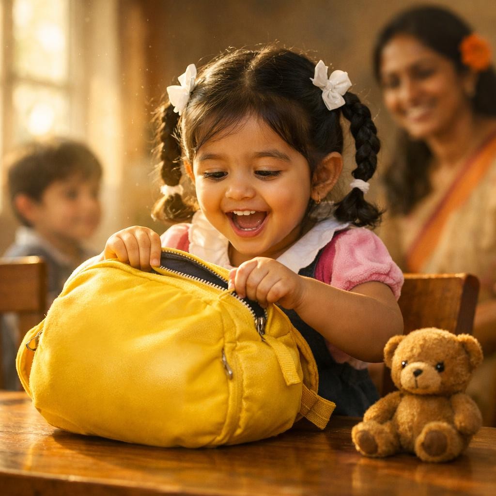 Storybook cover for Kayal-oda Magic Smile Bag