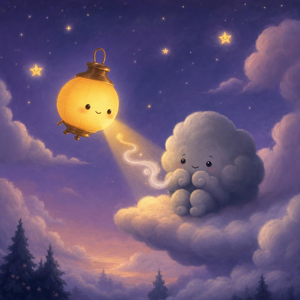 Storybook cover for Luma and the Missing Hush
