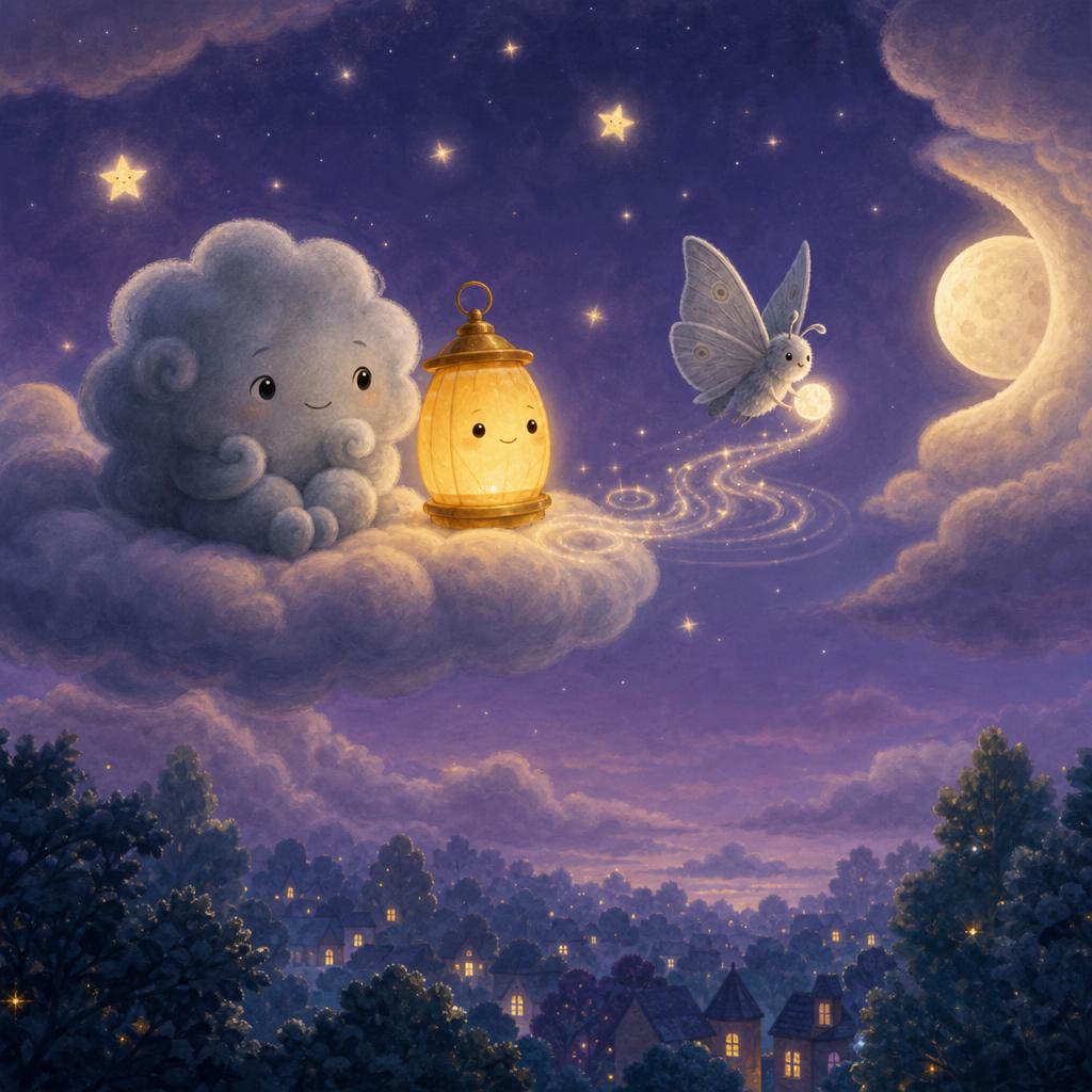 The Whole World Goes Shhhh illustration for Luma and the Missing Hush