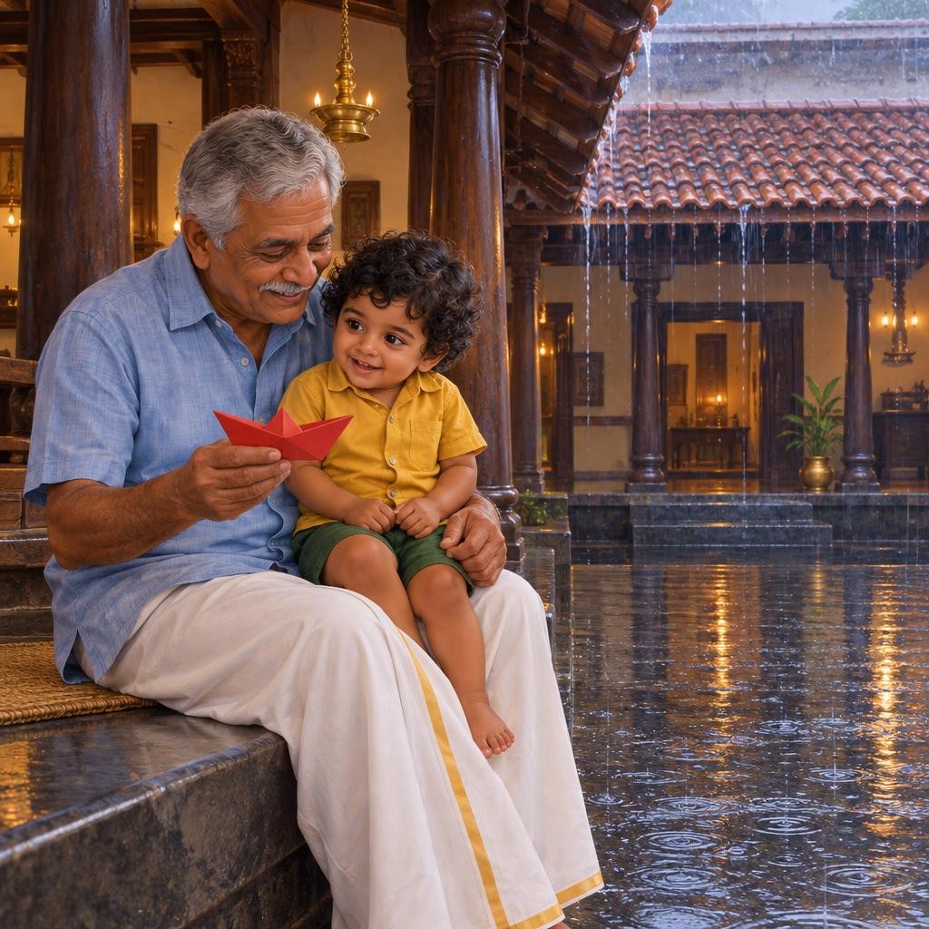 Storybook cover for முகிலின் காகிதக் கப்பல்