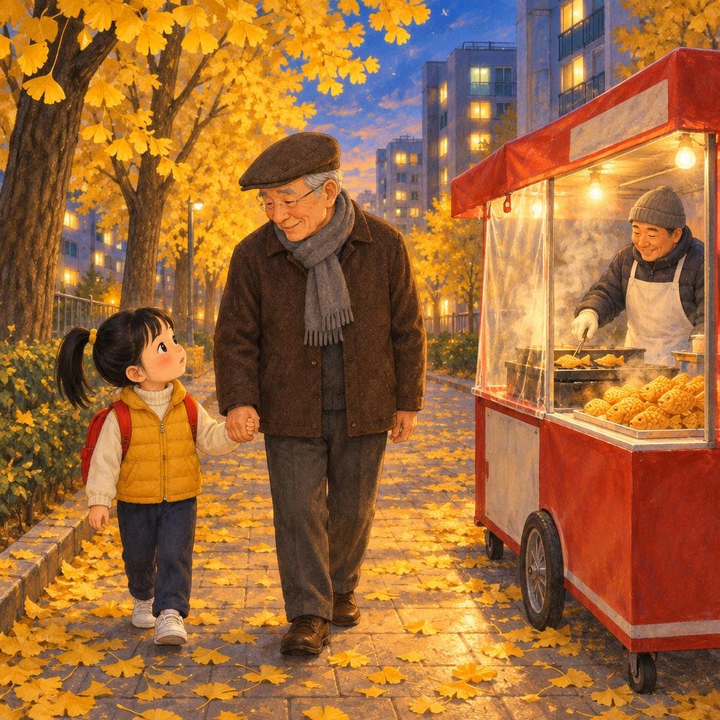 Storybook cover for 붕어빵 속에 붕어가 있을까?