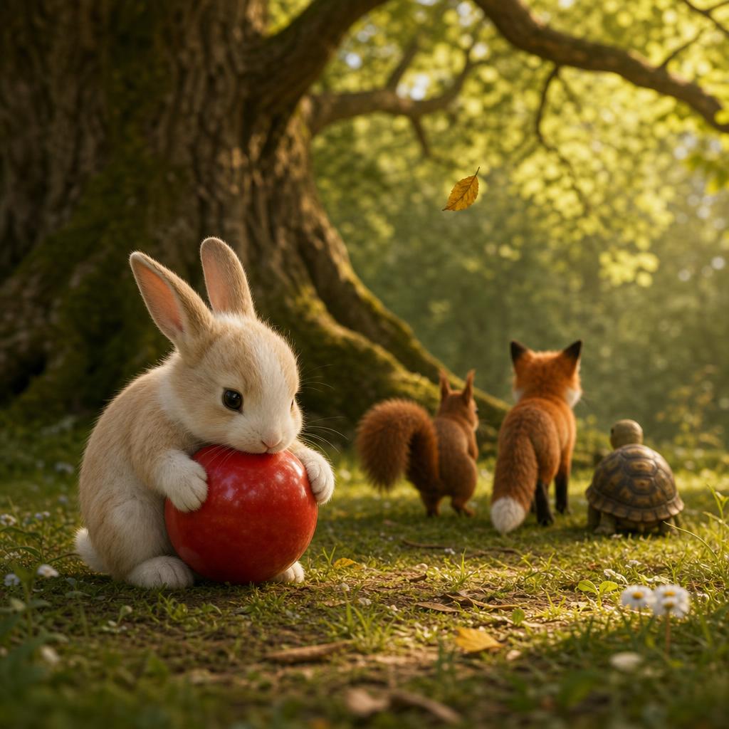 Mine! illustration for Bella's Bouncy Red Ball