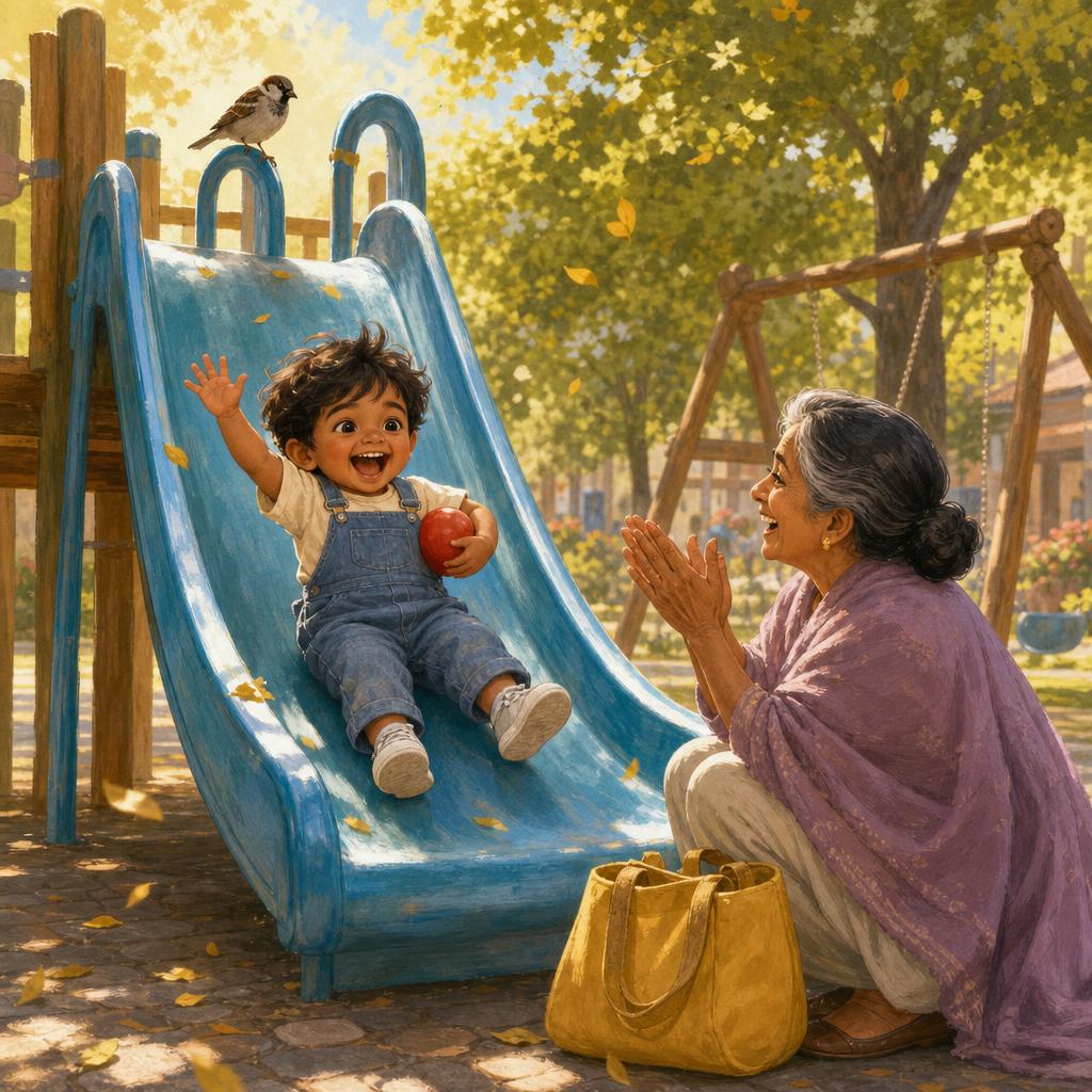 Your Turn, Leo illustration for Leo and the Park Surprise