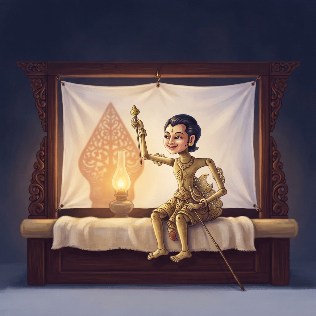Storybook cover for Saat Bayang-Bayang Beres-Beres