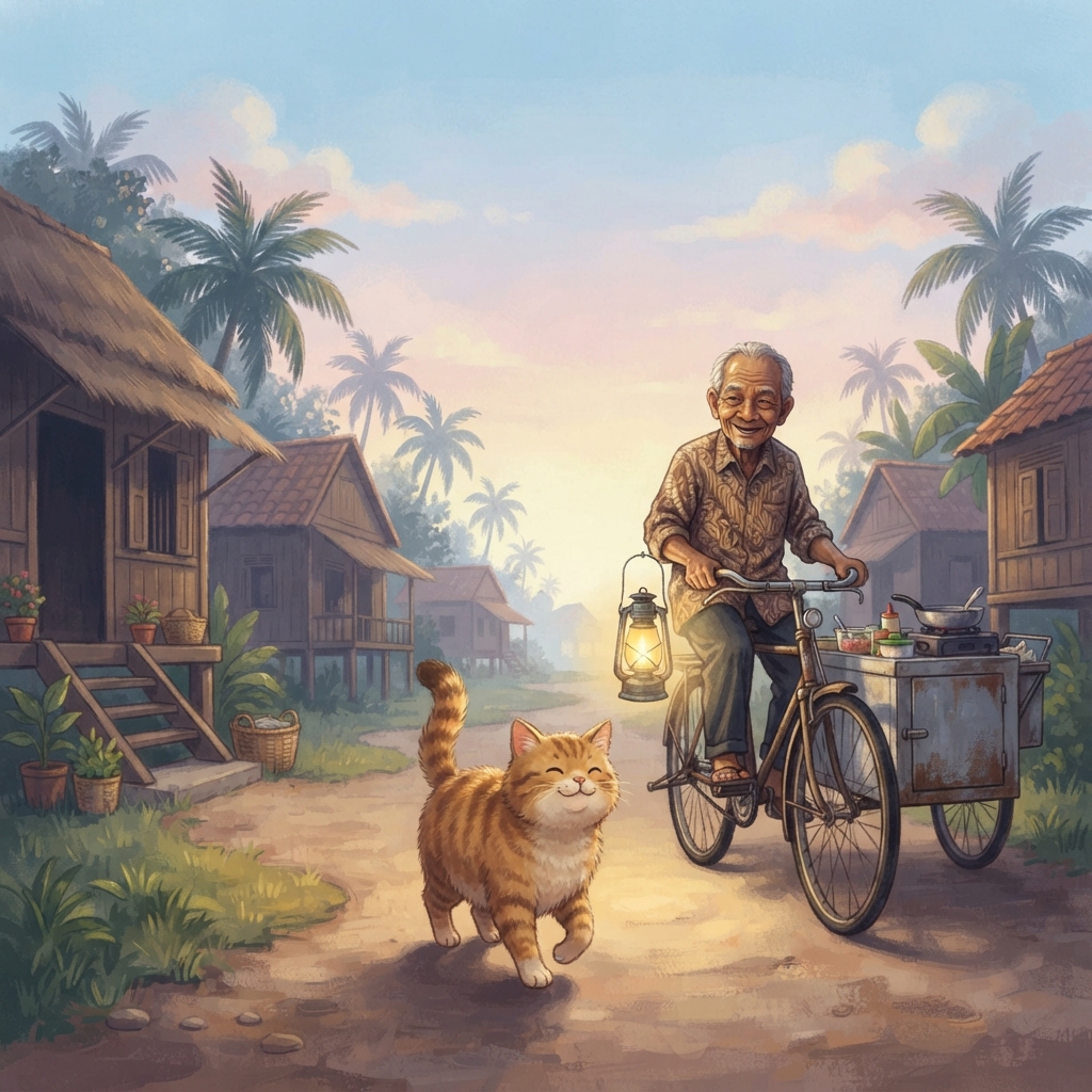 Storybook cover for Tapak Kecil Menjelang Pagi