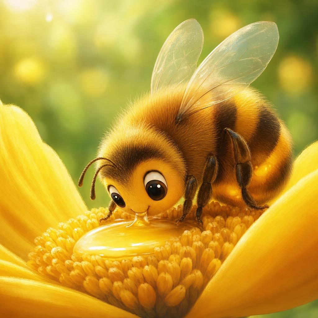 Lesson cover for Buzz the Bee and the Flower Juice