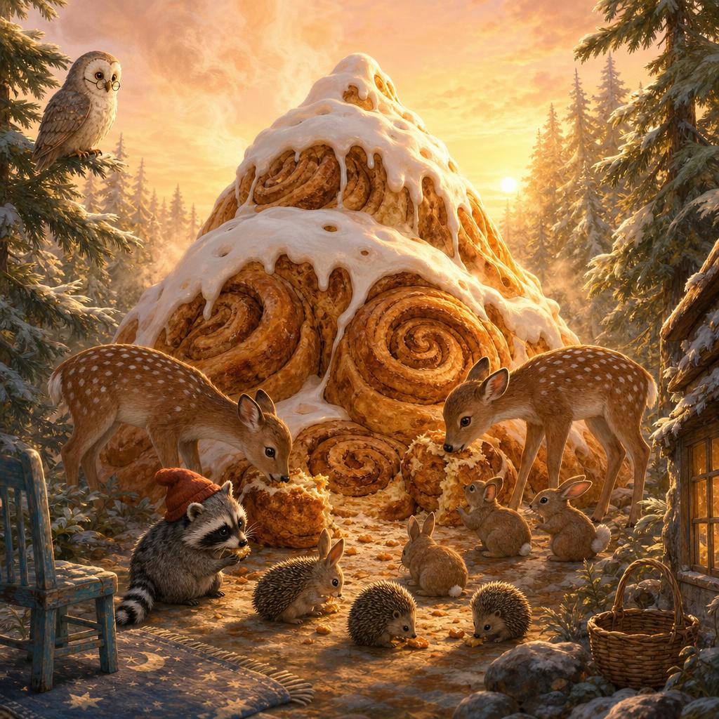 Storybook cover for The Mountain That Smelled Like Morning