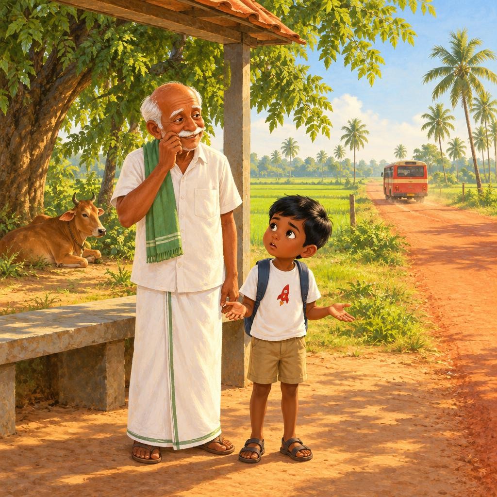 Storybook cover for செல்வனின் Deepavali மண் விளக்கு