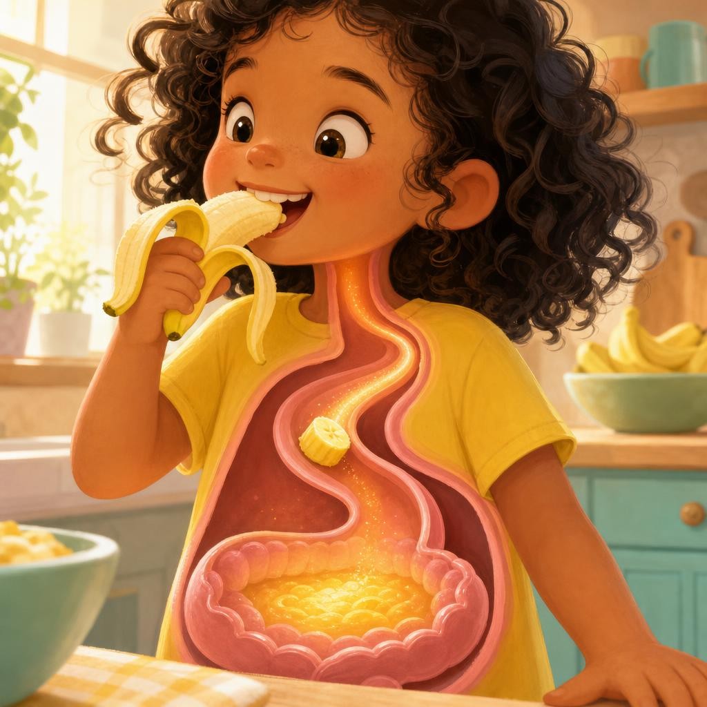Storybook cover for The Busy Tummy Adventure