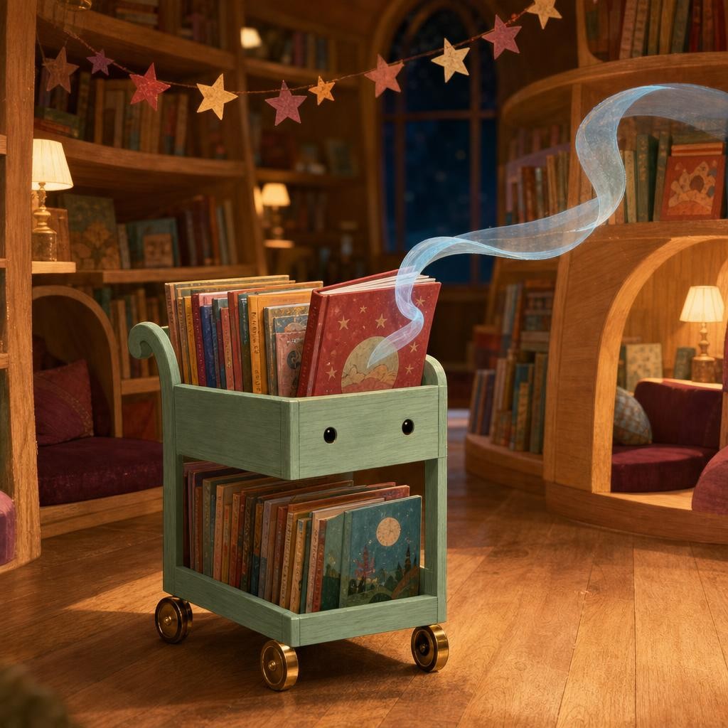 Storybook cover for Tula and the Traveling Yawn