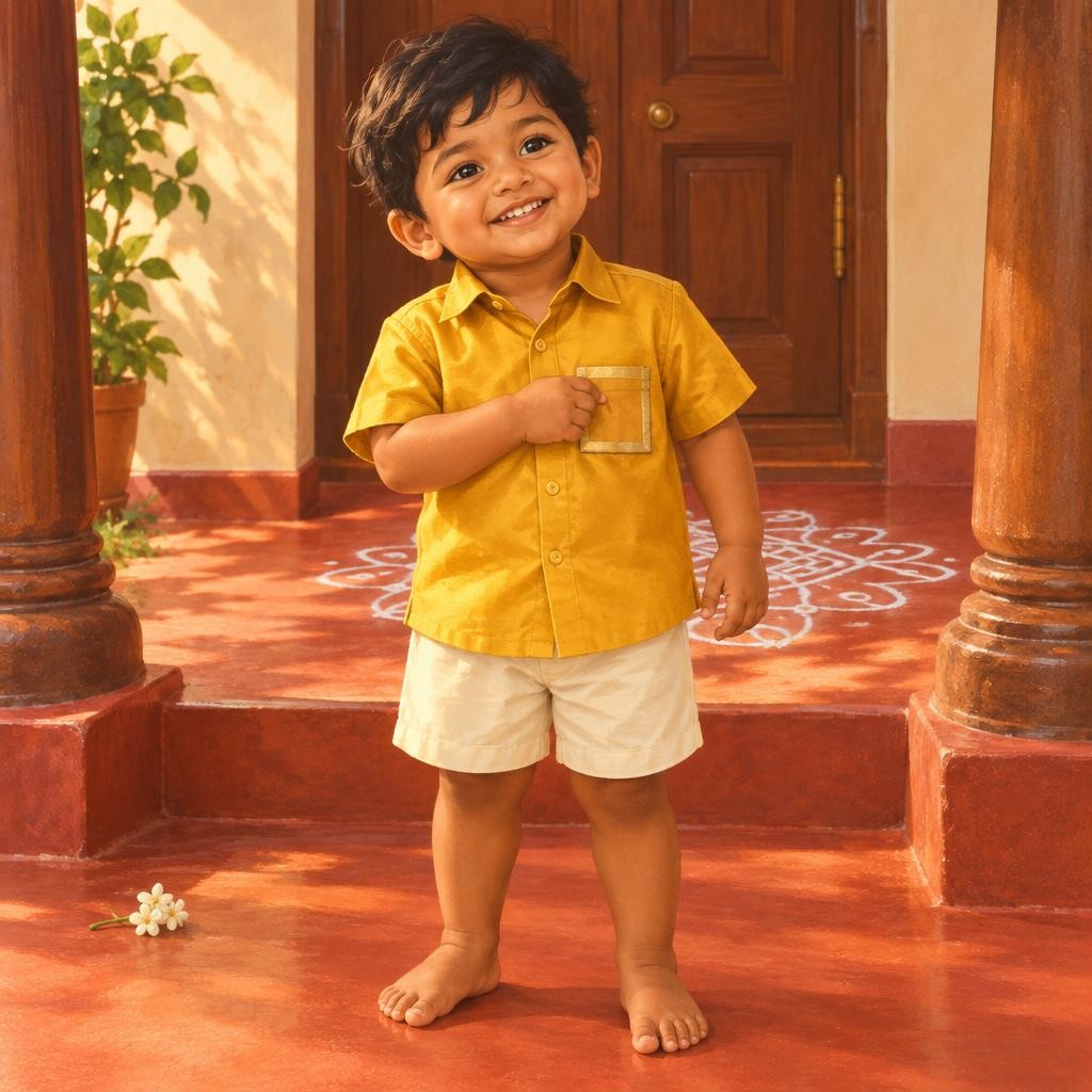 Storybook cover for இளனின் தீபாவளிச் சட்டை